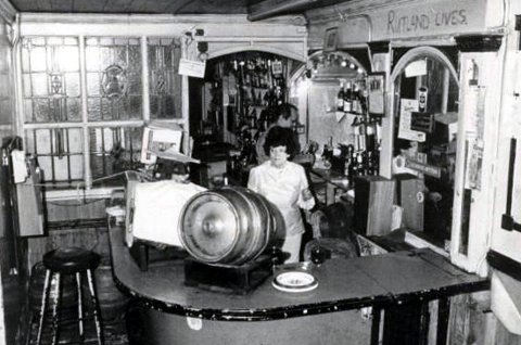Becky's Dive Bar in the early 1970s.