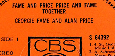 Fame and Price Price and Fame Together Label