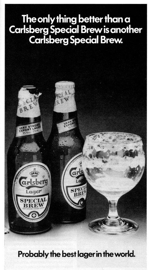 Carlsberg Special Brew Advert 1976.