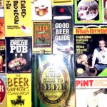 Some beer books that we've used for research.