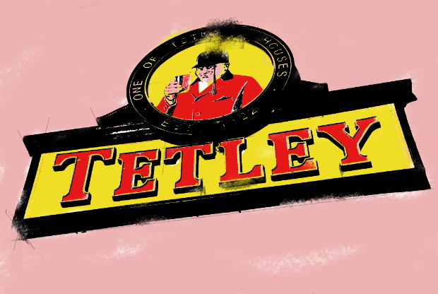 Tetley sign, Sheffield.
