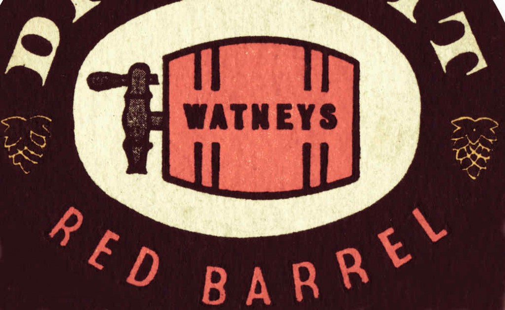 Watney's Red Barrel (detail from beer mat).