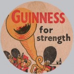 Guinness beer mat c.1956.