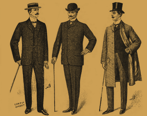 Piccadilly Johnnies, 1904.