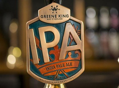 Greene King IPA's new look.