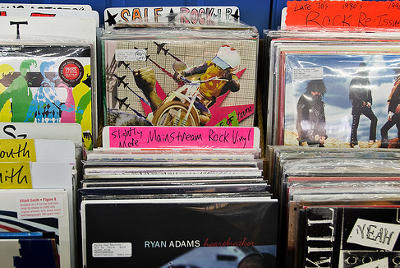'Record taxonomy at Rainy Day Records' by Mark Allen from Flickr under Creative Commons.