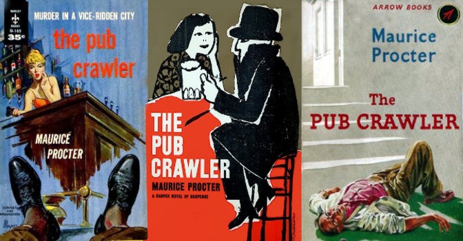 Various covers for 'The Pub Crawler'.