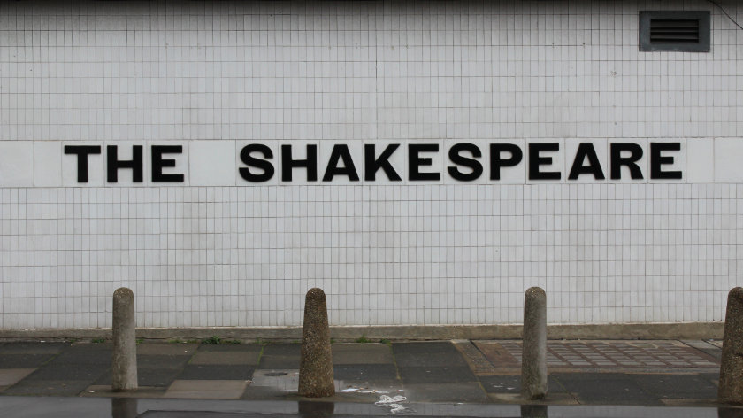 The Shakespeare pub, London EC1.