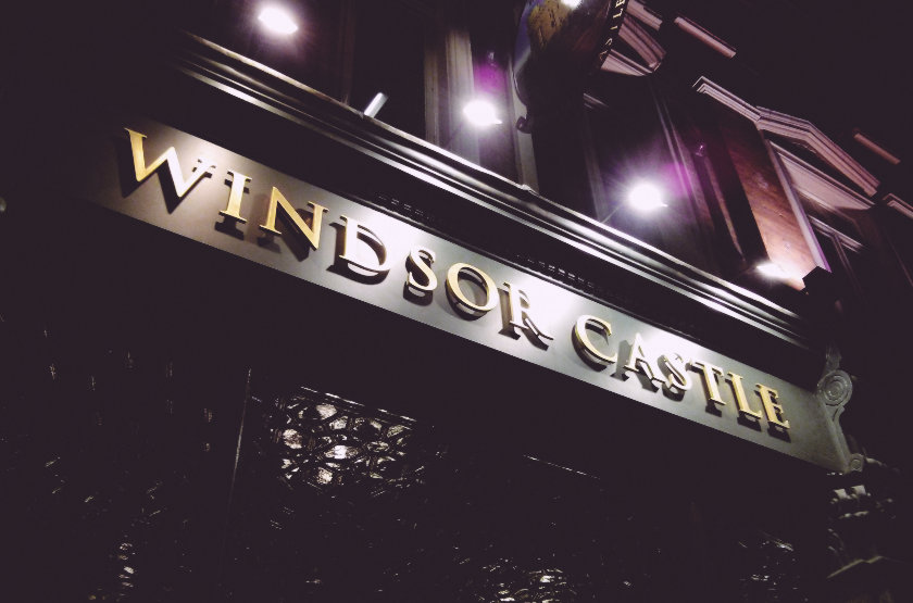 Pub Sign: The Windsor Castle