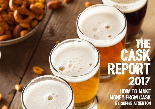 Cask Report cover detail.