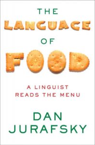 The cover of The Language of Food.