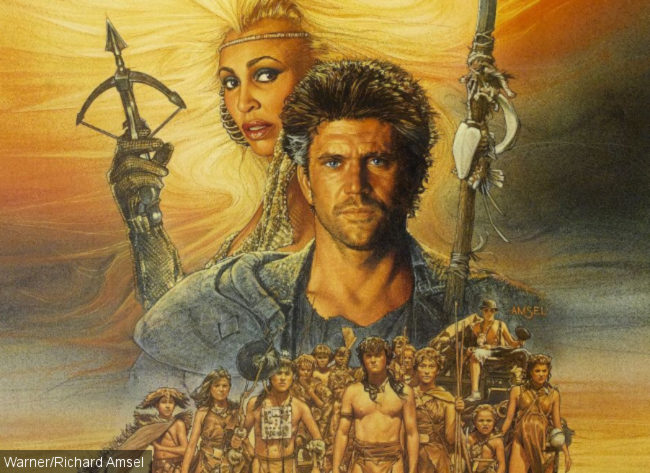 Detail from Mad Max 3 poster.