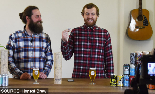 The founders of Honest Brew.