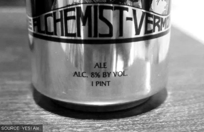 Alchemist can labelling.