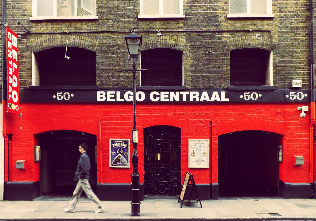 The Belgo bar in central London.