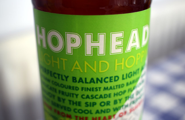 Hophead label.