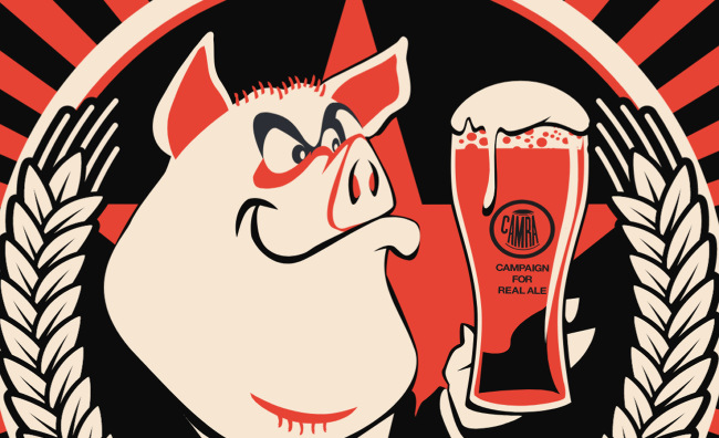 Detail from the poster for the 2017 Pigs Ear festival.