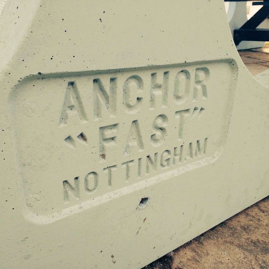 Pub table: Anchor Fast, Nottingham