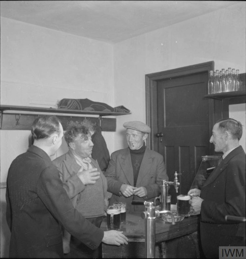 Men in a pub.
