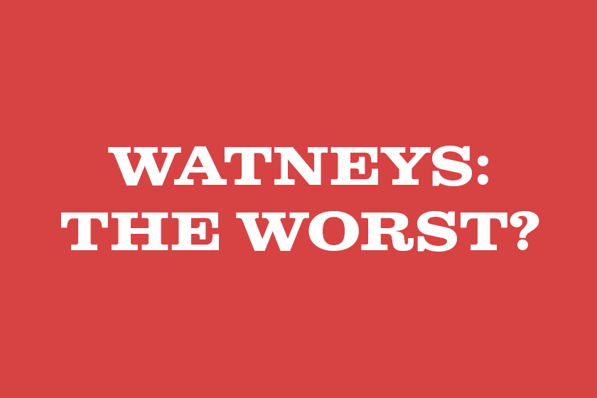 Watneys -- the worst?