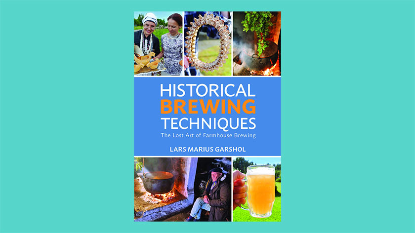 The cover of Historical brewing techniques.