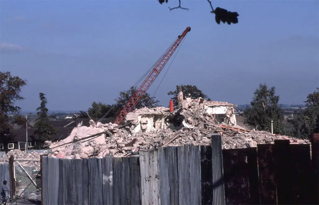Demolition of the Windsock