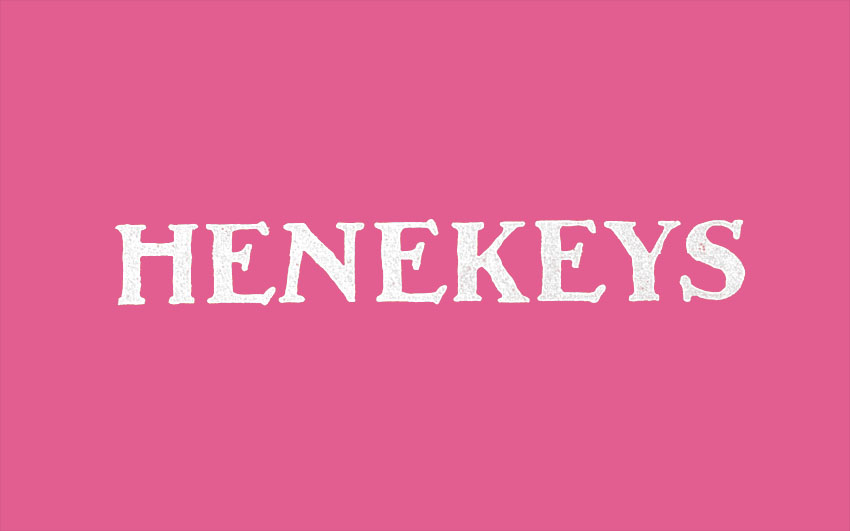 The 1930s Henekeys logo.